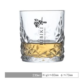 Japanese-style Mid-ancient Frozen Throne Crystal Glass