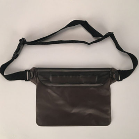 Waterproof Swimming Bag; Ski Drift Diving Shoulder Waist Pack Bag Underwater Mobile Phone Bags Case Cover For Beach Boat Sports - Black