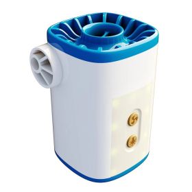 Outdoor camping supplies inflatable pump portable mini electric pump high-power portable inflatable pump - Inflatable Pumps-blue