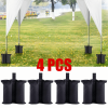 4pcs Waterproof Weights Sand Bag, Leg Weights For Outdoor Sun Shelter, Canopy, Tent, Leg Weights For Instant Outdoor Sun Shelter Canopy - White 4pcs
