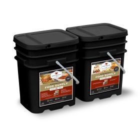 240 Serving Package - 40 lbs - Includes: 1 - 120 Serving Entree Bucket and 1 - 120 Serving Breakfast Bucket - 40-40240