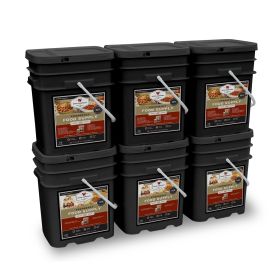 720 Serving Package - 120 lbs - Includes: 3 - 120 Serving Entree Buckets and 3 - 120 Serving Breakfast Buckets - 40-40720