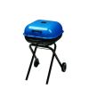 Walk-A-Bout Portable Charcoal Grill in Blue - Blue