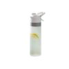 Outdoor Sports Fitness Travel Water Bottle Straight Drink Spray Water Bottle - Gray - Sports Accessories