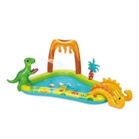 Inflatable Dino Play Center, Ages 2 and Up, Unisex - Multicolor