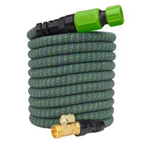 Burst Proof Expandable Garden Hose - Water Hose 5/8 in Dia. x 50 ft. - Green