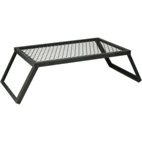 Heavy-Duty Camp Over-fire Grill, 24" x 16" - Silver
