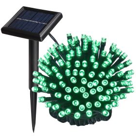 100LEDs Green Solar String Light - As Picture
