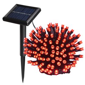 100LEDs Red Solar String Light - As Picture