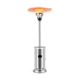 48000 BTU Patio Heater with Simple Ignition System - sliver