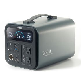 GOFORT Portable Power Station;  1100Wh Solar Generator With 1200W (Peak 2000W) AC Outlets;   Backup Power Lithium Battery Pack  - FJ UA1100