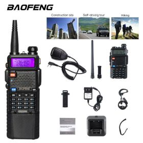 VHF UHF UV-5R Two-way Radio - Black