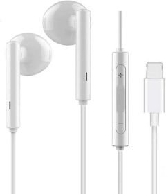 iPhone 12 Lightning Connection Wired Headphones - Default Title