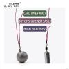 GLORY DAY Cylindrical Fishing Weights Sinker; 5g-10g Carp Fishing Tackle For Outdoor Ice Fishing Gear Tool Accessories - Cylindrical [10g 20 Pieces/bo
