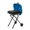 Walk-A-Bout Portable Charcoal Grill in Blue - Blue