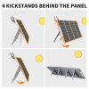 100W 18V Portable Solar Panel;  Flashfish Foldable Solar Charger with  5V USB 18V DC Output Type-C Output Compatible with Portable Generator;  Smartph