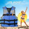 1pc Adult Portable Breathable Inflatable Vest; Life Vest For Swimming Fishing Accessories - Green