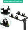 Bosonshop Bike Rack for Car Rack 2-1 Bike Hitch Mount Bicycle Rack for SUV with 2-Inch Receiver, Rubber Lock & Sleek Pad - with Signature Service