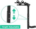 Bosonshop Bike Rack for Car Rack 2-1 Bike Hitch Mount Bicycle Rack for SUV with 2-Inch Receiver, Rubber Lock & Sleek Pad - with Signature Service