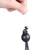 6 25PCS Set Ball Bungee/Black - black