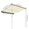 Car Side Awning with LED - Beige