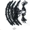 Hanging Platform  Spider Web Tree Swing Seat - Black