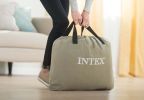 Intex 24" Dream Lux Pillow Top Dura-Beam Airbed Mattress with Internal Pump - Queen - Queen