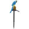 Solar Powered Parrot Garden Light IP65 Waterproof LED Parrot Landscape Lamp Decorative Lawn Lights - Blue Parrot