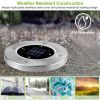 4pcs Solar Ground Light Waterproof Buried Light In-Ground Path Deck Lawn Patio Light 4LED - Silver
