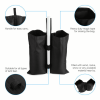 4pcs Waterproof Weights Sand Bag, Leg Weights For Outdoor Sun Shelter, Canopy, Tent, Leg Weights For Instant Outdoor Sun Shelter Canopy - White 4pcs