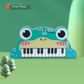 Cartoon Musical Instrument 0-3 Years Old Puzzle Multifunctional Animal Piano (Option: Frog Style)
