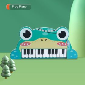 Cartoon Musical Instrument 0-3 Years Old Puzzle Multifunctional Animal Piano (Option: Frog Style)