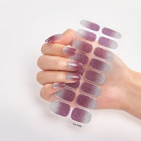 Amazon Sources 16 Small Stickers Gradient Onion Powder Nail Stickers (Option: CS048)