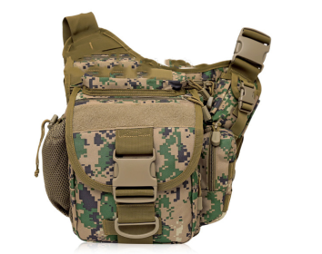 Outdoor Saddle Bag Photography Bag SLR Camera Bag Large Saddle Bag Shoulder Bag Messenger Bag (Option: Jungle Digital-30x30x16cm)