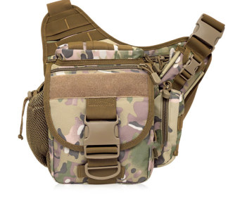 Outdoor Saddle Bag Photography Bag SLR Camera Bag Large Saddle Bag Shoulder Bag Messenger Bag (Option: CP camouflage-30x30x16cm)
