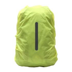 Backpack Rain Cover Outdoor Bag Waterproof Cover Backpack Rain Cover Snow Cover (Option: Fluorescent green reflective-60.70)