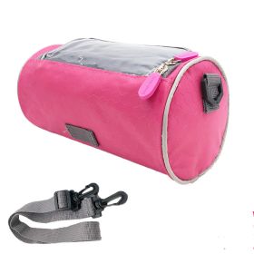 Bicycle Waterproof Faucet Bag Storage Basket (Option: Red-4L)