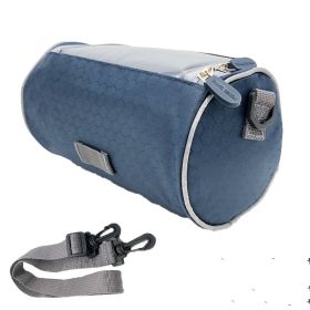 Bicycle Waterproof Faucet Bag Storage Basket (Option: Dark Blue-4L)