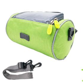Bicycle Waterproof Faucet Bag Storage Basket (Option: Green-4L)
