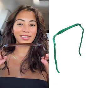 Square Glasses Headband For Women Hair-holding Hairpin (Color: Green)