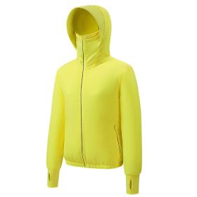 Summer Sun Protection Air Conditioning Clothes (Option: Yellow Woman's-S)