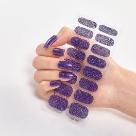 Amazon Sources 16 Small Stickers Gradient Onion Powder Nail Stickers (Option: CS034)