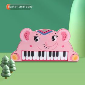 Cartoon Musical Instrument 0-3 Years Old Puzzle Multifunctional Animal Piano (Option: Elephant Style)