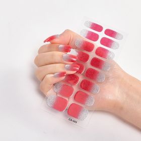 Amazon Sources 16 Small Stickers Gradient Onion Powder Nail Stickers (Option: CS053)