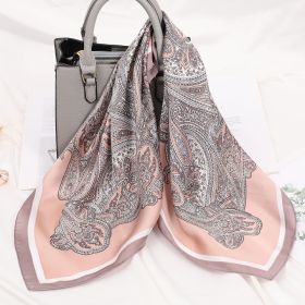 Women's Vintage Cashew Printed Scarf (Option: Foreign Trade Popular Style-70X70CM)