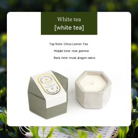 Cement Handmade Creative Aromatherapy Candle (Option: White Tea)