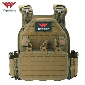 MOLLE Tactical Vest Outdoor Training Vest 1000D Waterproof And Wear-resistant (Option: Mud)