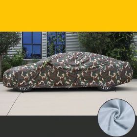 Oxford Cloth Heat Insulated Car Cover (Option: Five Layers-Fan Color)
