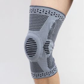 Short Nylon Silicone Spring Protective Gear (Option: Xl-Gray Single Price)