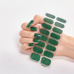 Amazon Sources 16 Small Stickers Gradient Onion Powder Nail Stickers (Option: CS035)